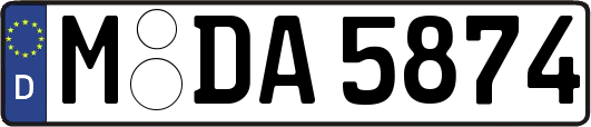 M-DA5874