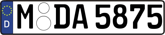 M-DA5875