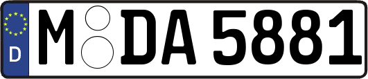 M-DA5881