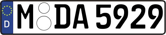 M-DA5929