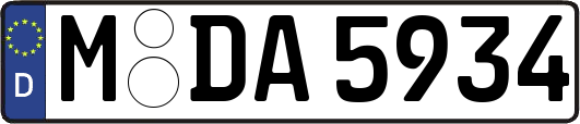 M-DA5934