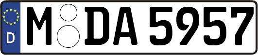 M-DA5957