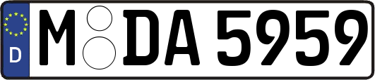 M-DA5959
