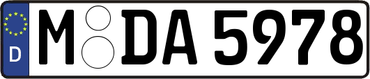M-DA5978