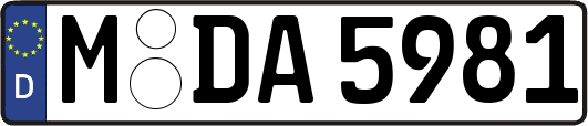 M-DA5981