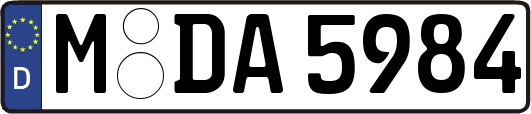 M-DA5984