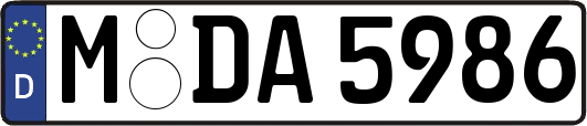 M-DA5986