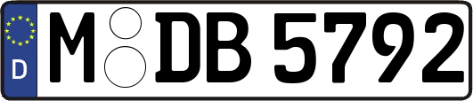 M-DB5792