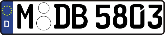 M-DB5803