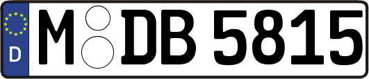 M-DB5815