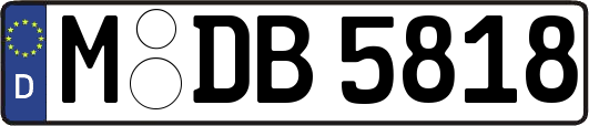 M-DB5818