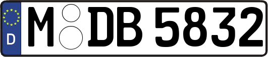 M-DB5832