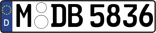 M-DB5836
