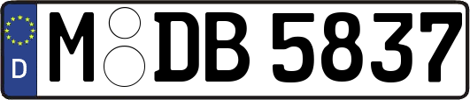 M-DB5837