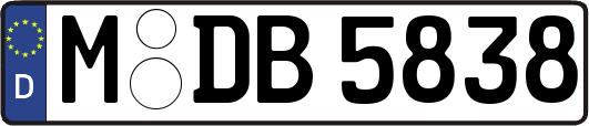 M-DB5838