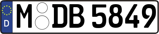 M-DB5849