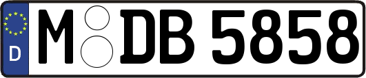 M-DB5858