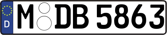 M-DB5863