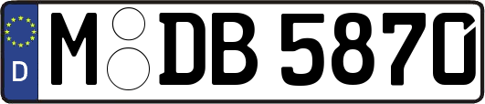 M-DB5870