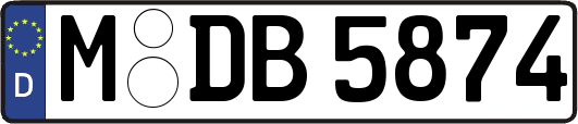 M-DB5874