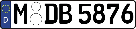 M-DB5876