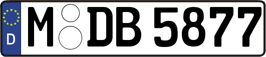 M-DB5877