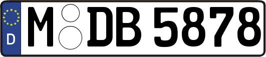 M-DB5878