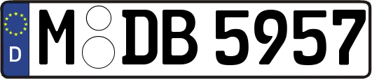 M-DB5957