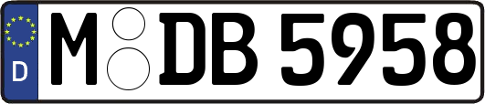 M-DB5958