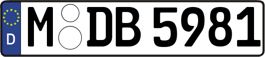 M-DB5981