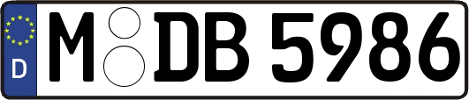 M-DB5986