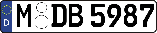 M-DB5987