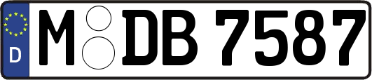 M-DB7587