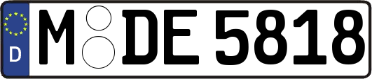 M-DE5818