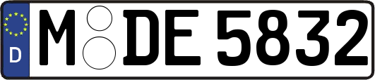 M-DE5832