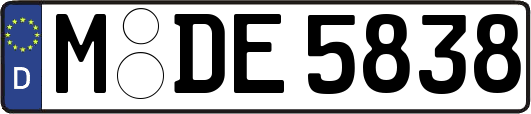 M-DE5838