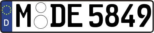 M-DE5849