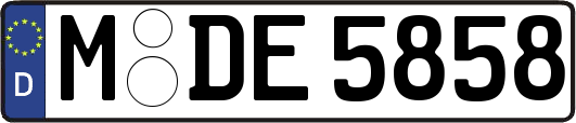 M-DE5858