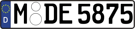 M-DE5875