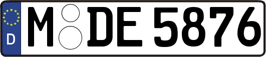 M-DE5876