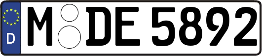 M-DE5892