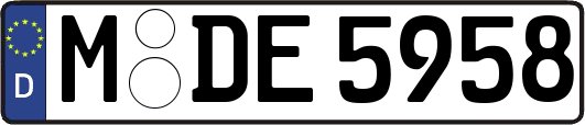 M-DE5958