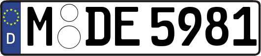 M-DE5981