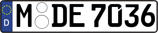 M-DE7036