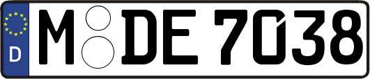 M-DE7038