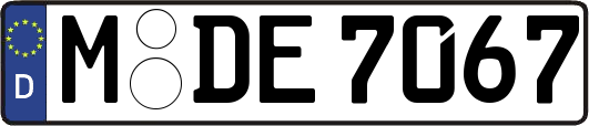 M-DE7067