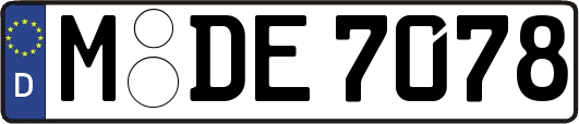 M-DE7078