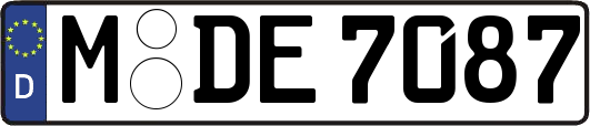 M-DE7087