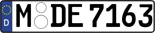 M-DE7163