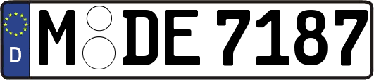 M-DE7187